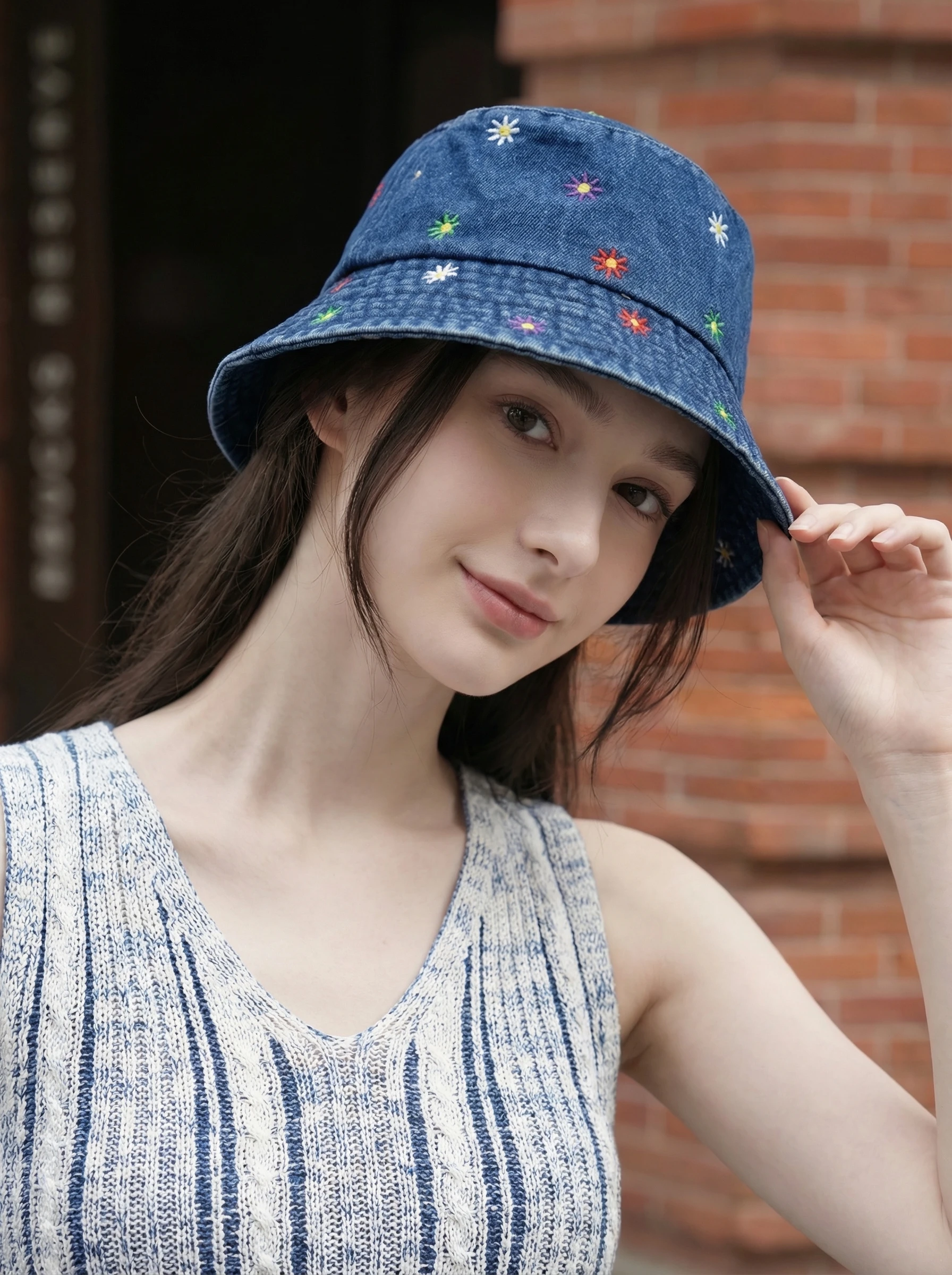 cappello-da-pescatore-in-denim-naits-keits-per-donna-primaverile-ed-estivo-ricamato-lavato-alla-moda-versatile-con-tesa-larga-per-protezione-solare