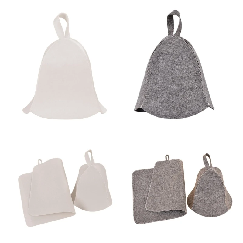 Mũ Xông Hơi Chống Nhiệt Nón Tắm Thoáng Khí Phong Cách Nga Tóc Băng Đô Cài Tóc Turban Gọng Nhanh Chóng Trang Sức Giọt