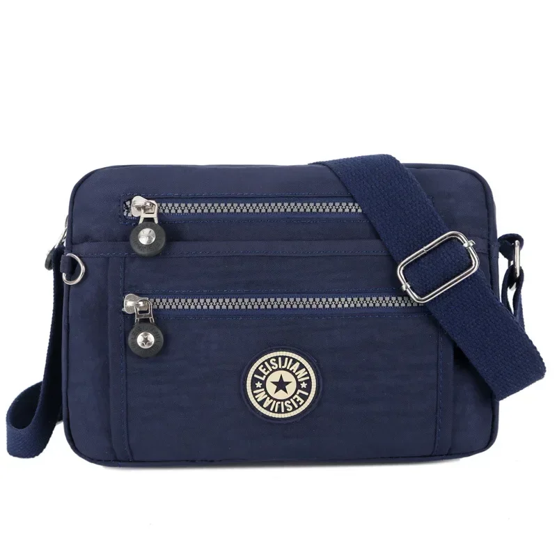 Sacos impermeáveis do mensageiro do nylon para mulheres, bolsa pequena, saco de ombro, bolsas Crossbody fêmeas, sacola da alta qualidade