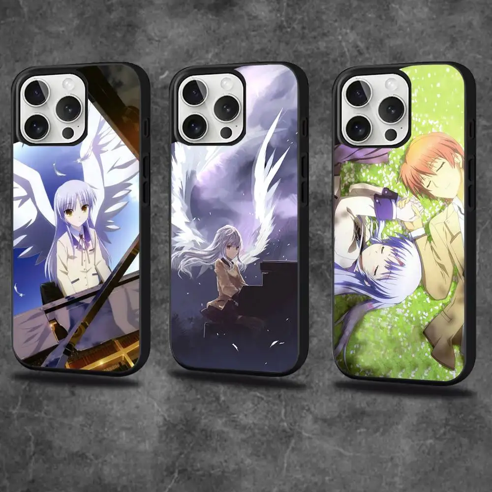 

Angel Beats! Phone Case For iPhone 17,16,15,14,13,12,11,Pro,Max,Plus,Mini,SE4,E Magnetic Magsafe Wireless Charging