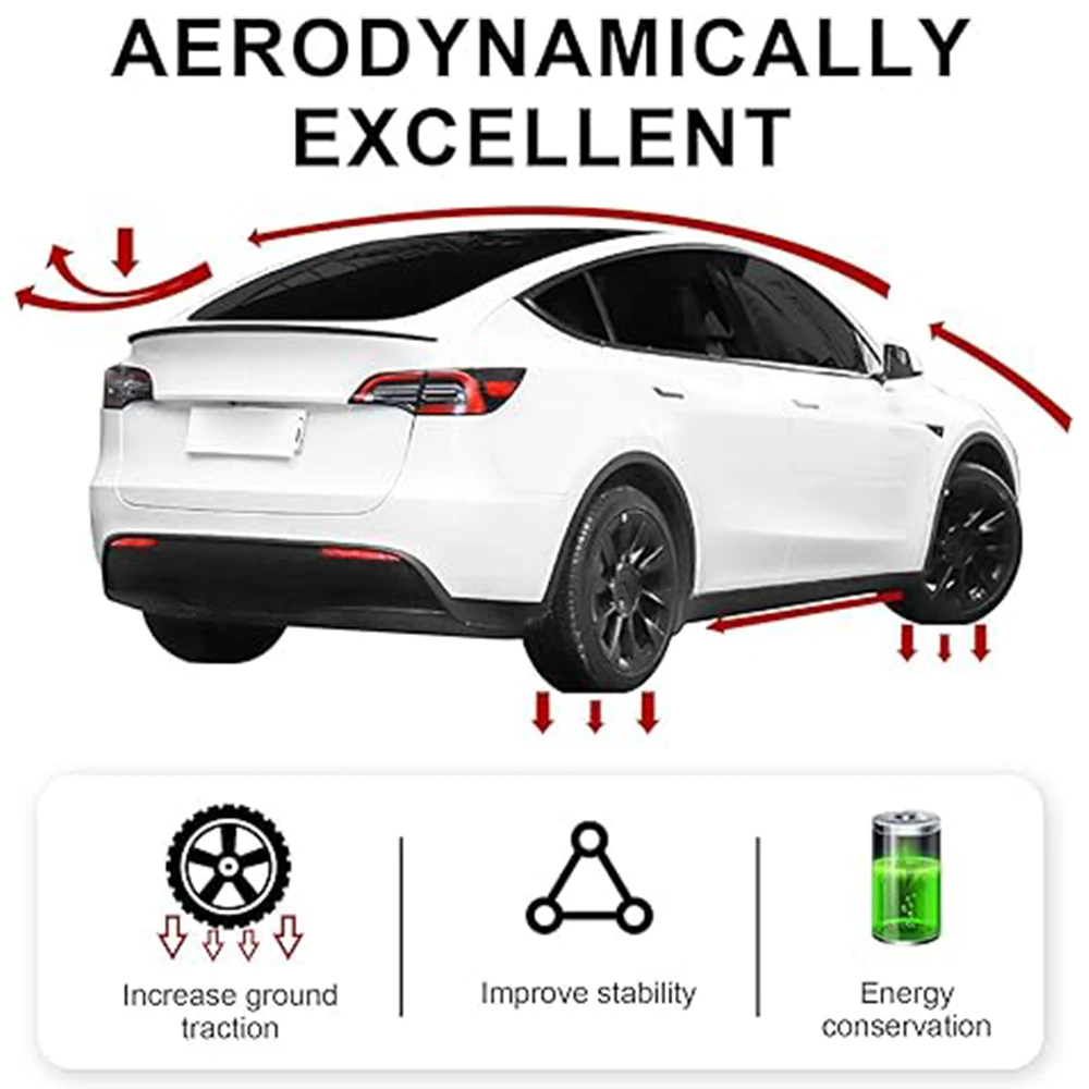 XVIP High-performance Matte Carbon Rear Trunk Spoilers Wing Tail For Tesla Model Y 3 Highland 2017-2024 Tuning Accessories Refit