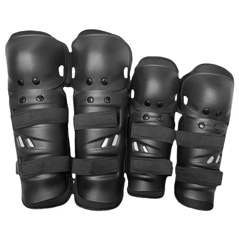 

Motorcycle Elbow Pads Cycling Guards Motorcycle Hard Elbow Knee Guards Anti-Slip Knee Elbow Pads Protector for Roller Skating