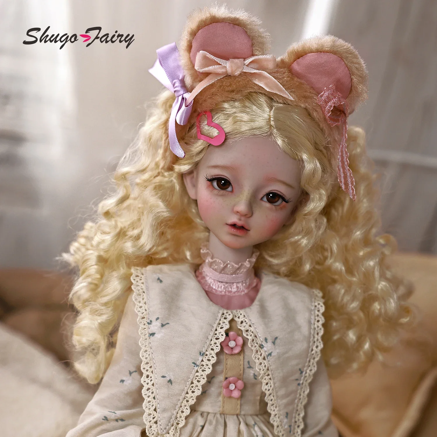 

ShugaFairy Liano Bjd Doll 1/4 Head Bariy Body Village Garden Style Joint Body Baby Toys Girls BJD Dolls