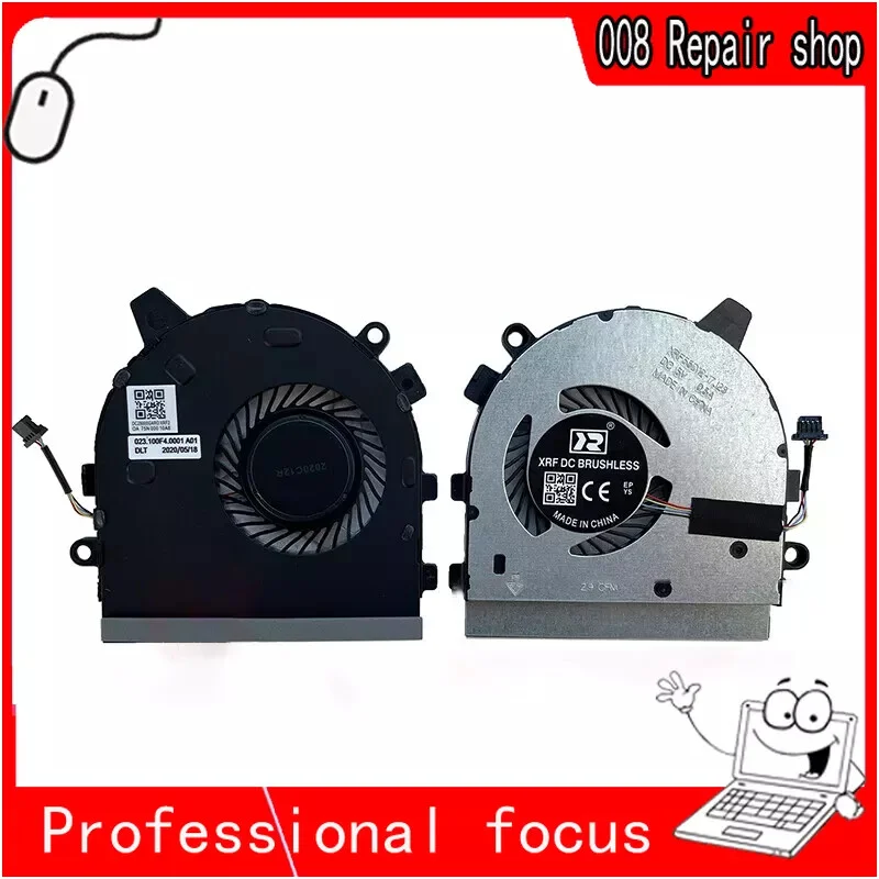 CPU Cooling Fan For Dell Inspiron 13 7391 2-in-1 I7391-7520BLK-PUS 0HYPYN