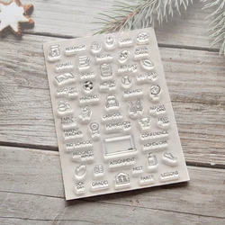 KLJUYP Sports events Transparent clear stamp for DIY Scrapbooking/Card Making/Kids Christmas Fun Decoration Supplies