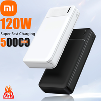 Xiaomi 120W 50000mAh Powerbank Portable Super Fast Charger External Battery PowerBank High Capacity PowerBank For iPhone Samsung