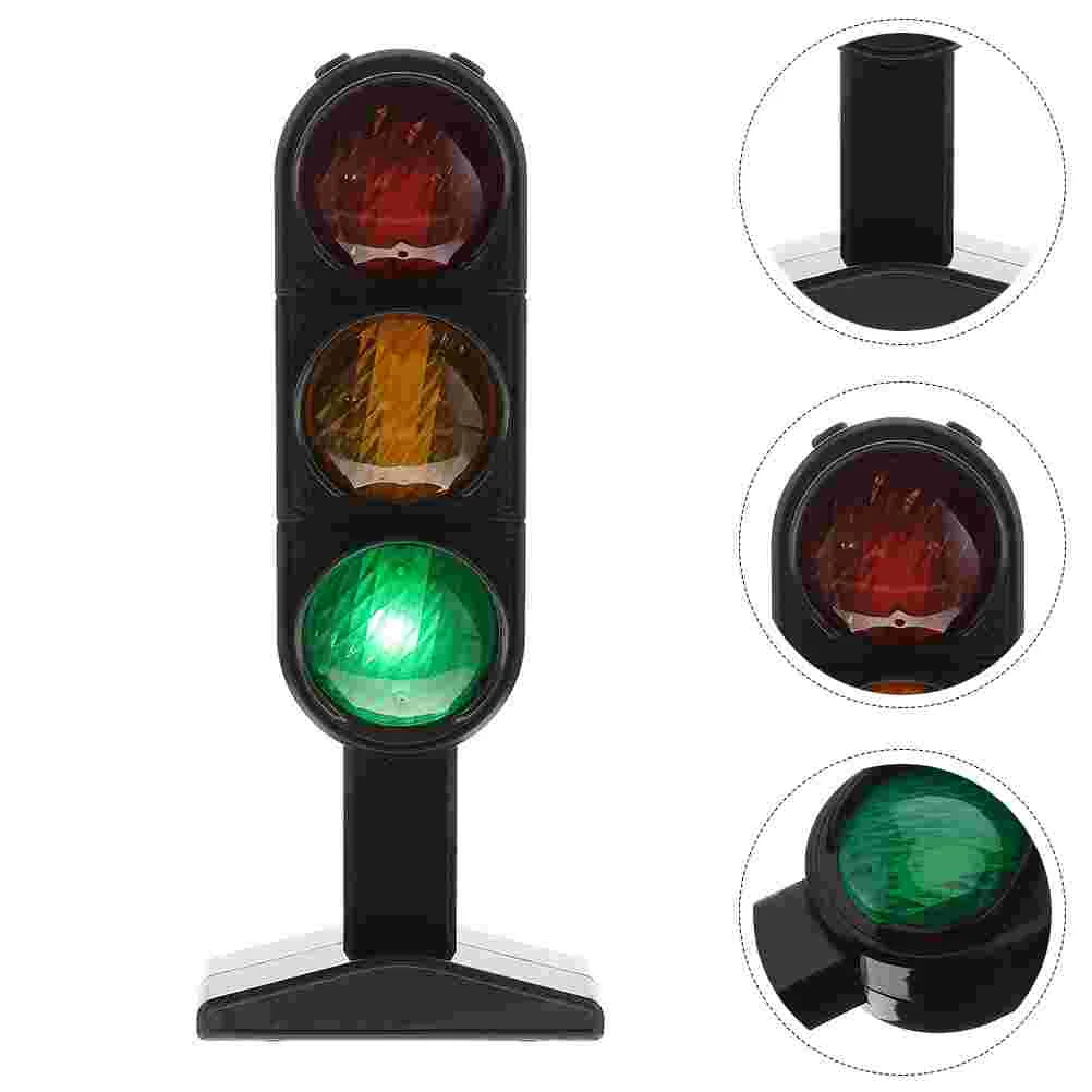 

2 шт. игрушечная модель светофора, обучающая игрушка для раннего знака, пластиковые детские дорожные детские игрушки