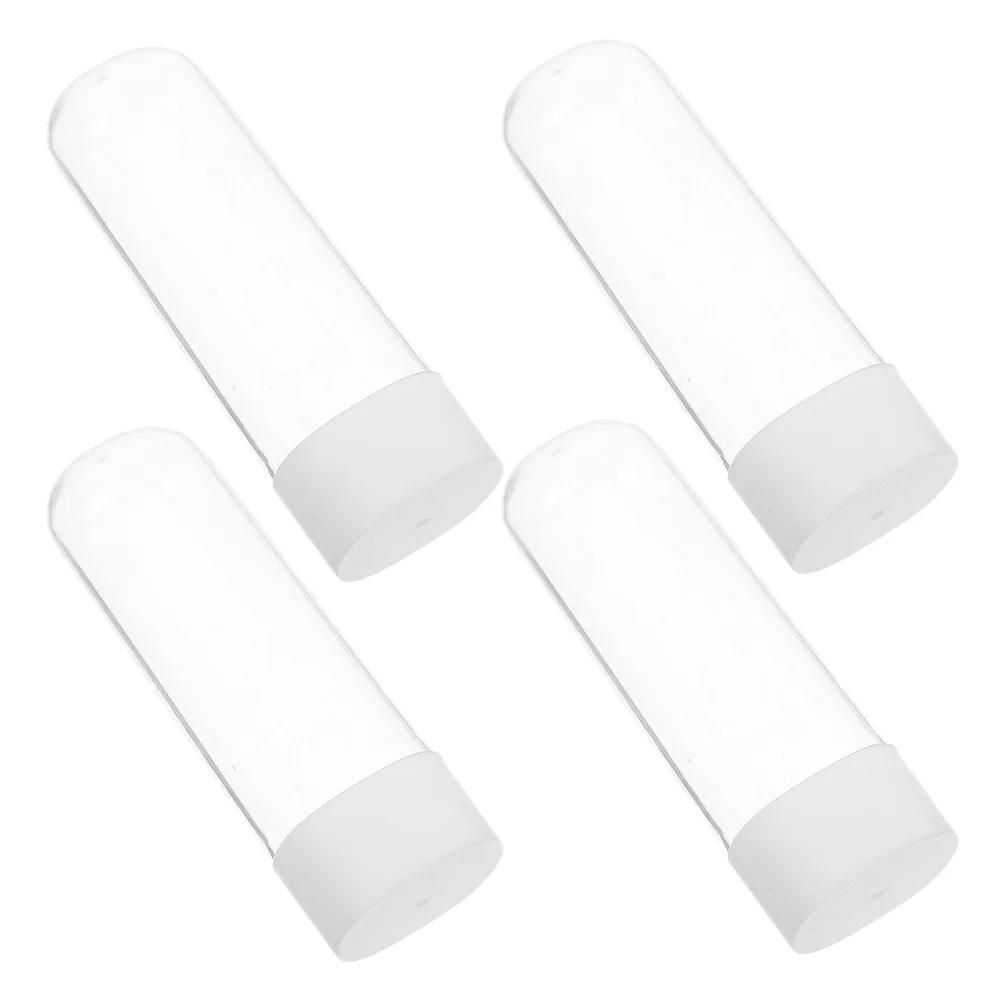 4 قطعة غطاء رأس فرشاة الأسنان المحمولة واضح حقيبة للتخزين للسفر رؤوس الفرشاة الكهربائية حامي غطاء فرشاة الأسنان للسفر