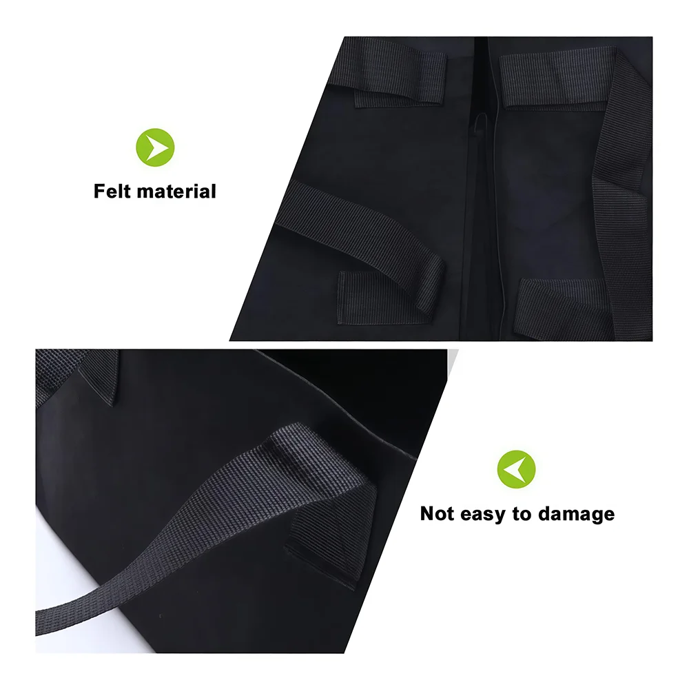 Square Felt Growing Bucket Plant Growth Bag Multi-Functional Vegetable Plant Non-Woven Felt Growing Bag For Garden