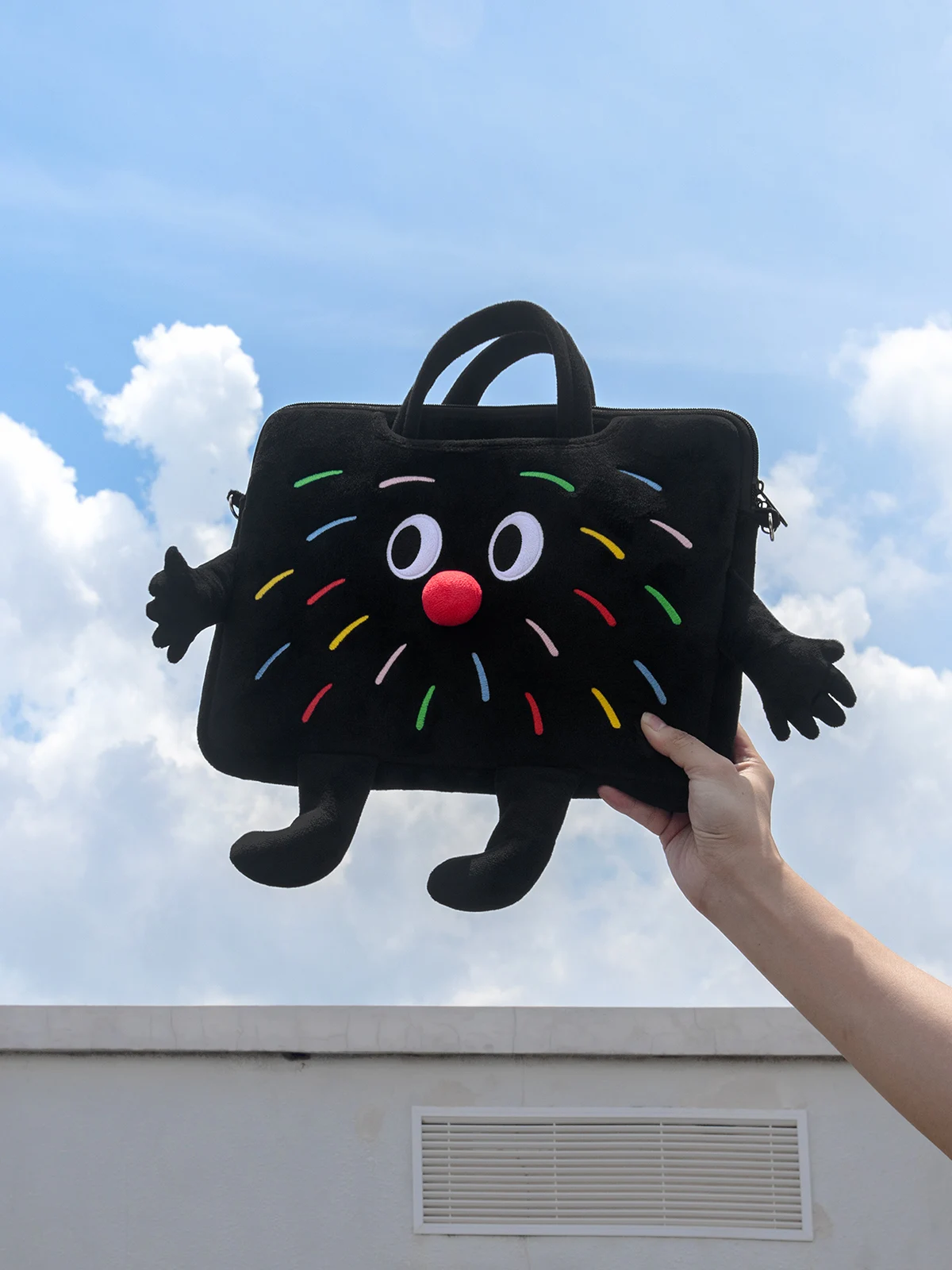 Imagem -01 - Bolsa Bonito do Portátil dos Desenhos Animados para Macbook 13.3 13.6 14 15 Macbook Pro 16 Dell Samsung Huawei 15.6 Ombro Bolsa Crossbody bolsa bonito do portatil dos desenhos animados para macbook 133 136 14 15 macbook pro 16 dell samsung huawei 156 ombro bolsa crossbody 01