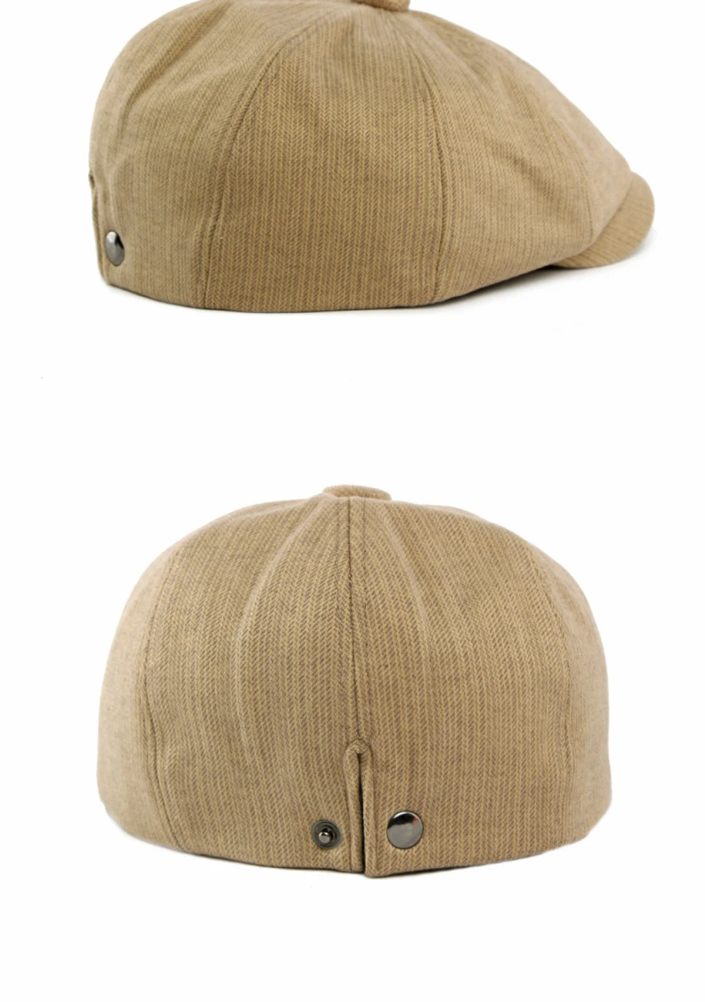 HT5032 Baskenmütze Kappe Neue Frühling Herbst Winter Männer Frauen Kappe Künstler Maler Wolle Baskenmütze Hut Männlich Weiblich Einstellbare Achteckige Baskenmütze Kappe – Detail 9