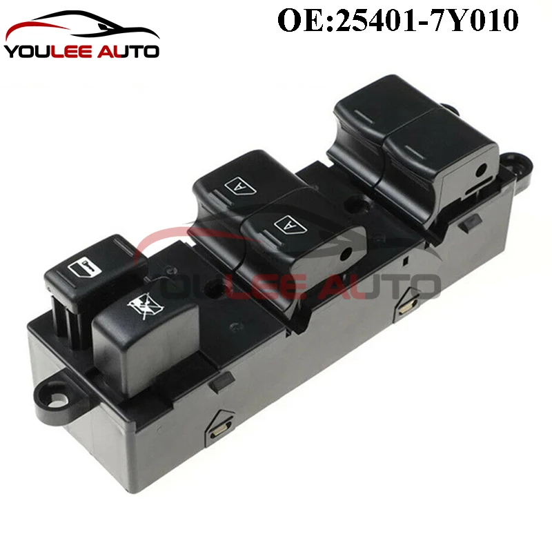 New 25401-7Y010 254017Y010 Drivers Side Left Master Window Switch For Nissan Maxima Titan Murano Infiniti FX35 G35 Car Parts