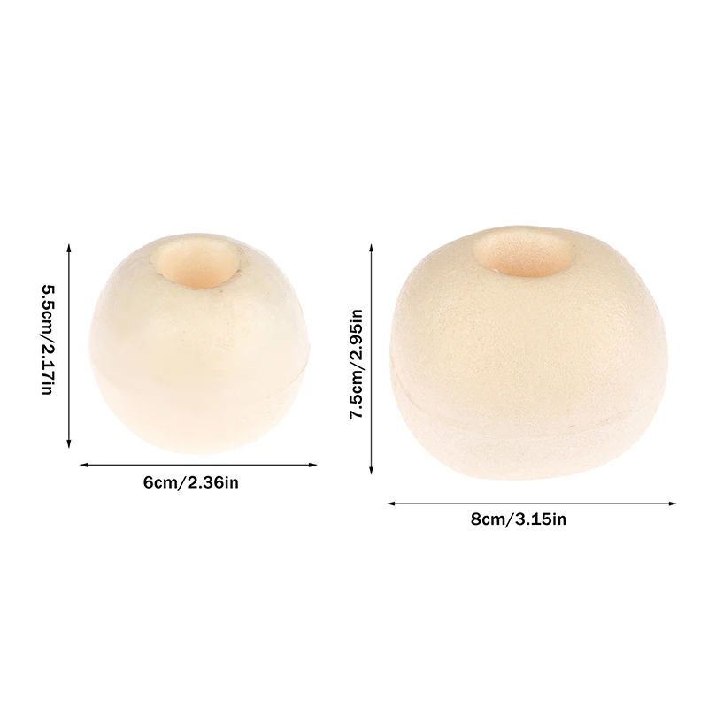 1Pc 6/8CM PVC Round Crab Pot Markers Net Drift Foam Buoy Float Buoy Deep Water Rope Floats For Jet Ski Kayak Anchors Line Boats view 5