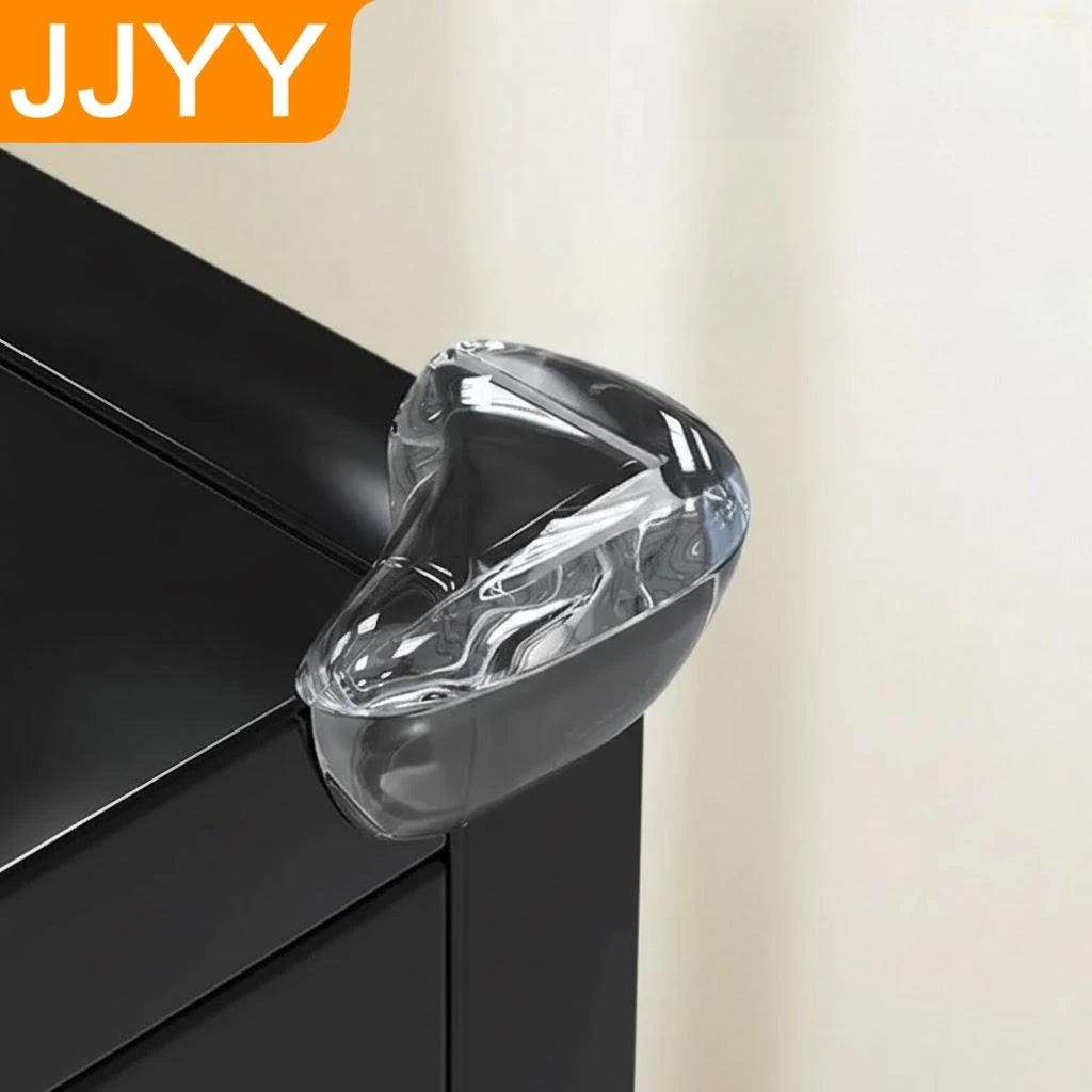 

4 шт. мягких силиконовых защитных уголков для мебели, подушечки-бамперы для защиты детей, защита для краев столов