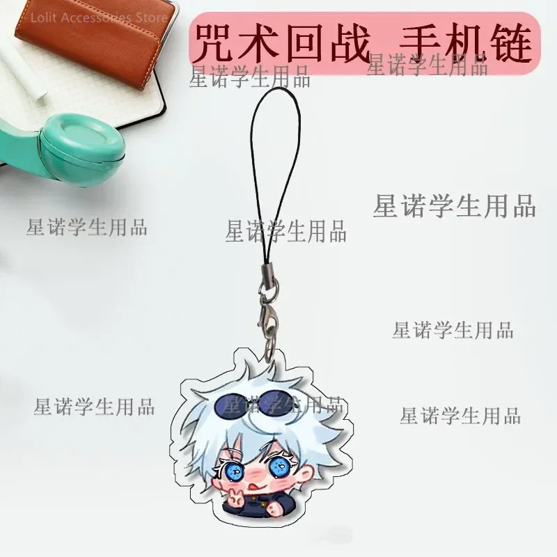 Geto Suguru Gojo Satoru Choso Ryomensukuna Inumaki Toge Fushiguro 메구미 Jujutsu Kaisen 아크릴 키 체인 핸드폰 펜던트 장난감