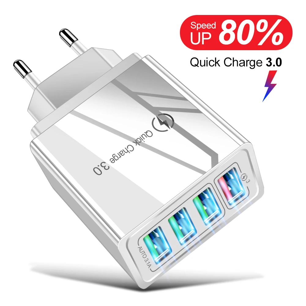 4 Ports Usb Charger… - image