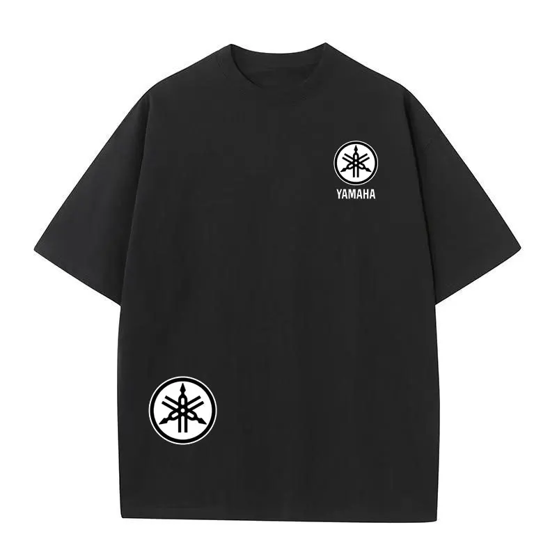 2026 Men's Yamaha Cotton Casual Comfortable Top Racing Brand Enthusiasts Retro Summer Casual Street Wear