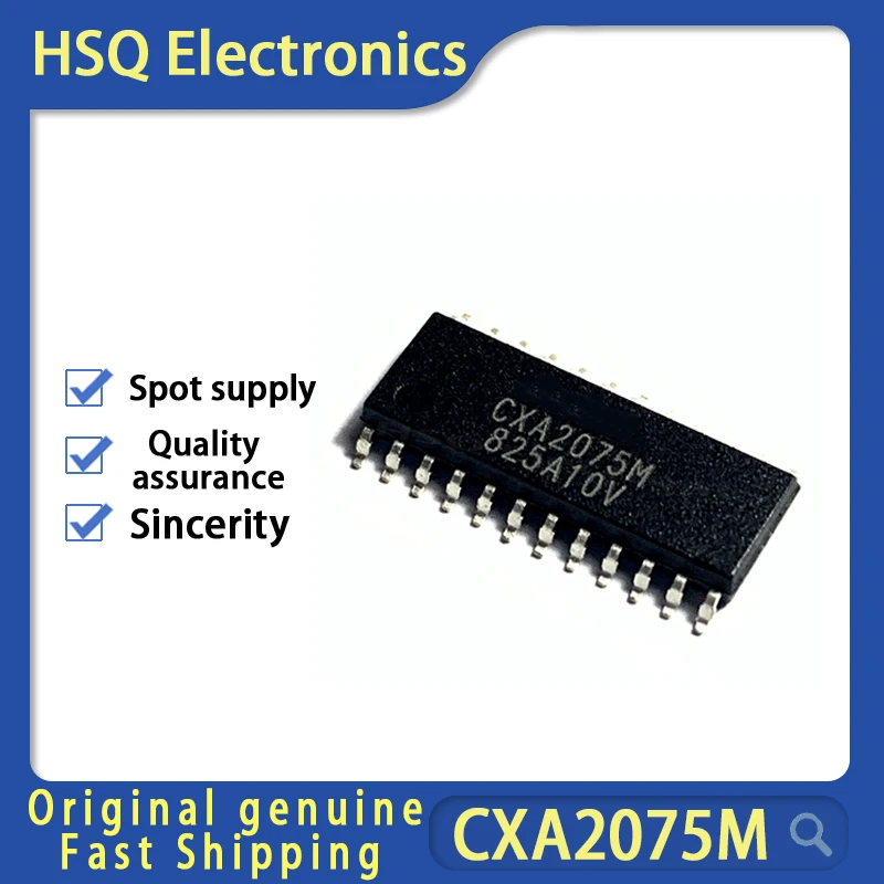 

5PCS New original CXA2075M CXA2075 packaged SOP-24 encoder IC conversion chip on hand