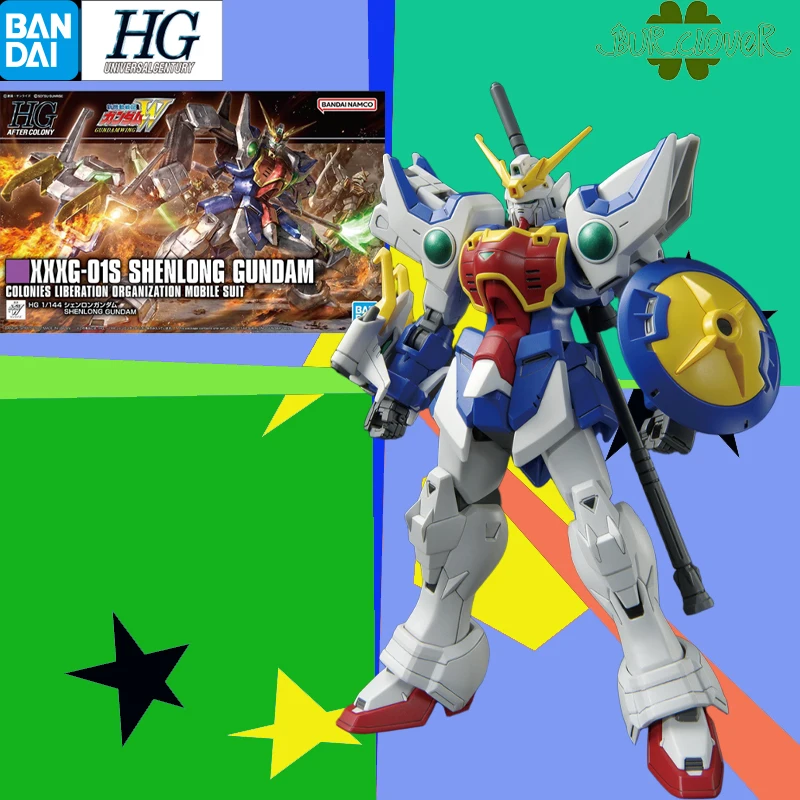 

GENUINE BANDAI HG 1/144 XXXG-01S SHENLONG GUNDAM COLONIES LIBERATION ORGANIZATION MOBILE SUIT HIGHLY PLAYABLE ASSEMBLY TOYS