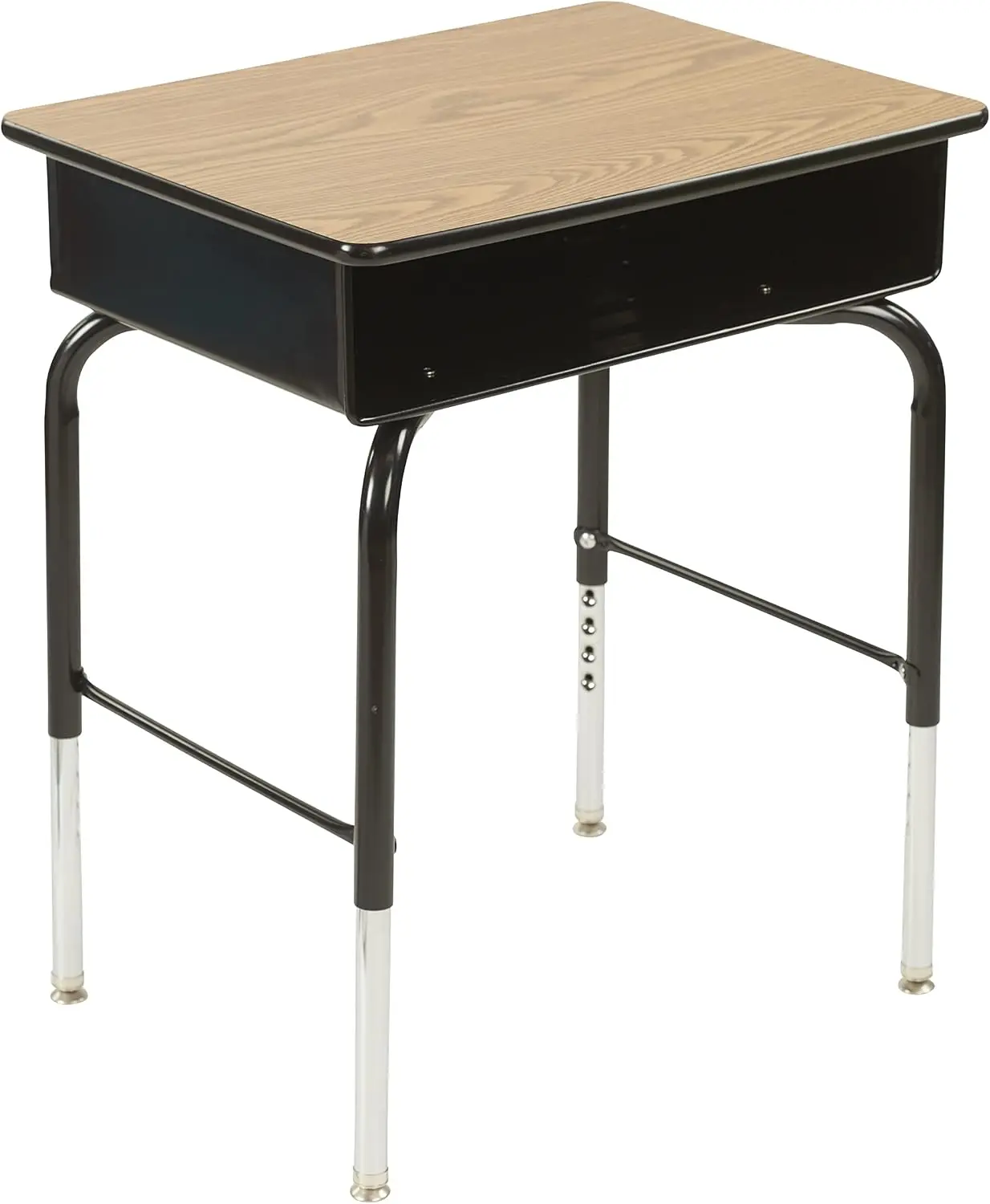 24in x 18in Adjustable Open Front Student Desk with Metal Book Box, Elementary School Desk for Classroom and Homeschool Learning