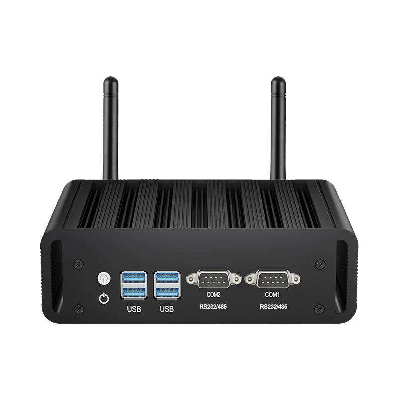 

XCY X31G Fanless IOT Mini PC Intel Core i5-5200U 2xRS232/485 COM 2x Gigabit Ethernet 6x USB HDMI VGA SIM Slot Mini PCIe Win10