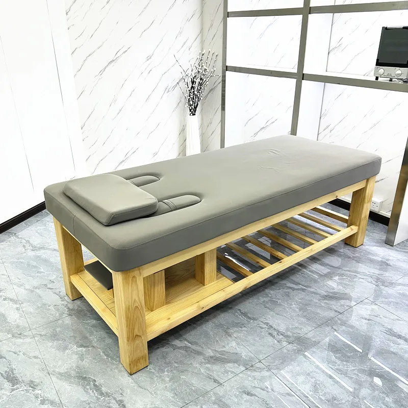 Solid wood massage bed massage bed traditional Chinese medicine physiotherapy bed special bonesetting bed for beauty salon