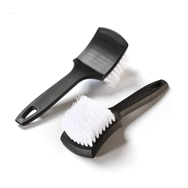 Brosse de nettoyage de jante de voiture, brosses de moyeu de roue, manche en plastique, outils de lavage automatique, accessoires de livres de