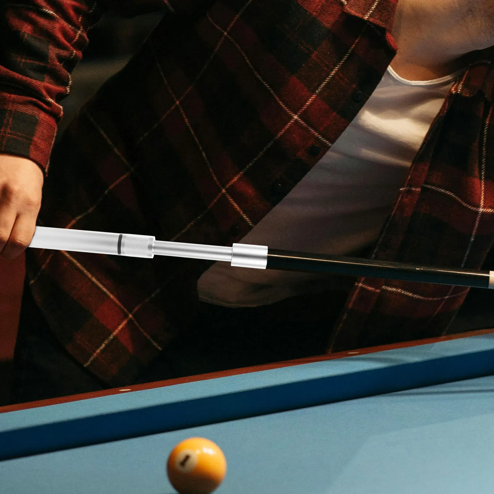 

Легкий алюминиевый удлинитель для бильярдного кия: улучшенный контроль, комфортное ощущение, без заусенцев на краю