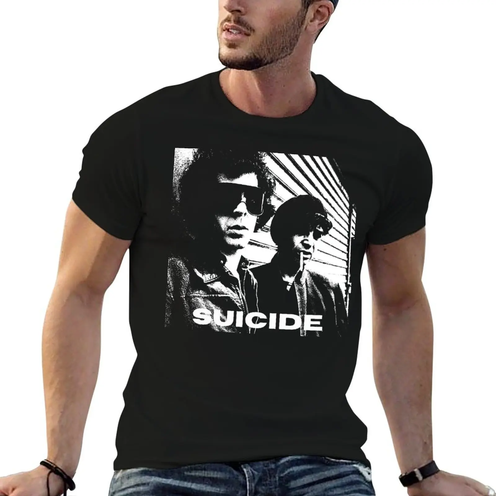 Suicide Band 1977 merch T-Shirt Durable Work Wear T-Shirt