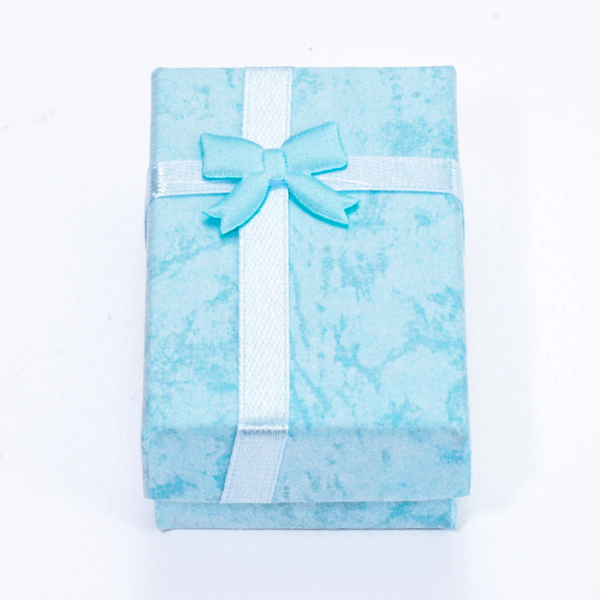 NONE 1PCS Rechteck Schmuck Verpackung Box Halskette Ringe Ohrring Geschenke Box Lagerung Organizer Display-ständer Einfarbig Papier Geschenk 5
