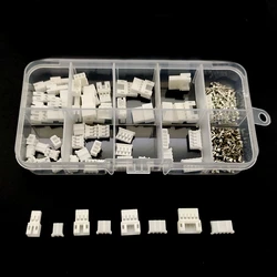 180pcs PH Plug Male & Female JST Aerial Docking PH2.0 2p 3p 4p 5 Pin 2.0mm Wire Cable Connector for Battery Charging Cable DIY