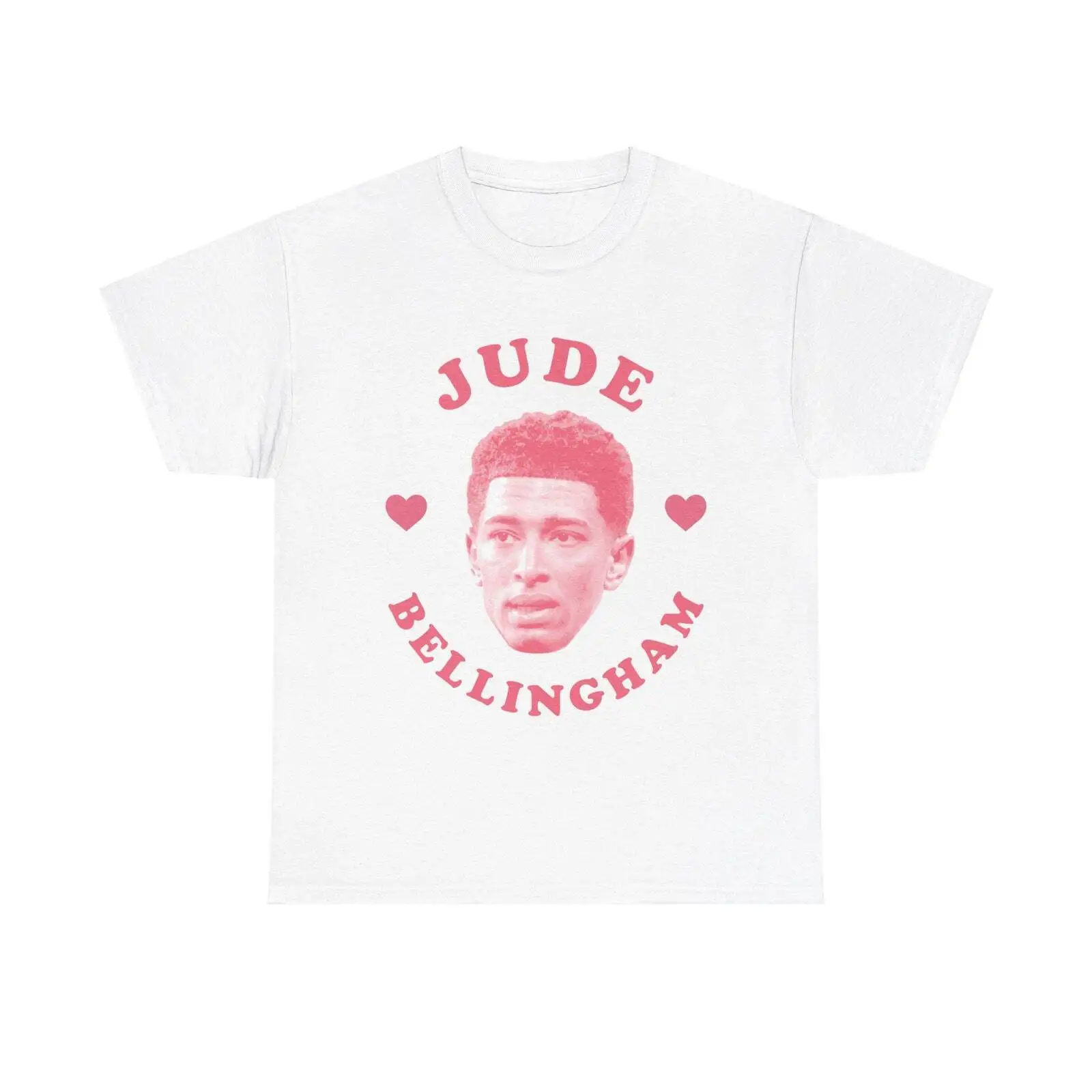 Jude Bellingham pink hearT T Shirt