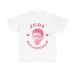 Jude Bellingham pink hearT T Shirt