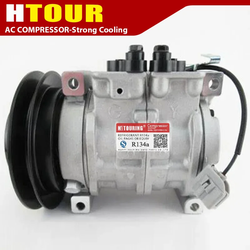 Auto AC A/C Compressor for Hino 258LP 447220-5980 4472205980 447220 5980 12V