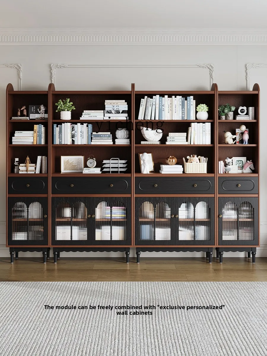 

LX Combination Bookcase Integrated Home Living Room Display Cabinet Bookshelf