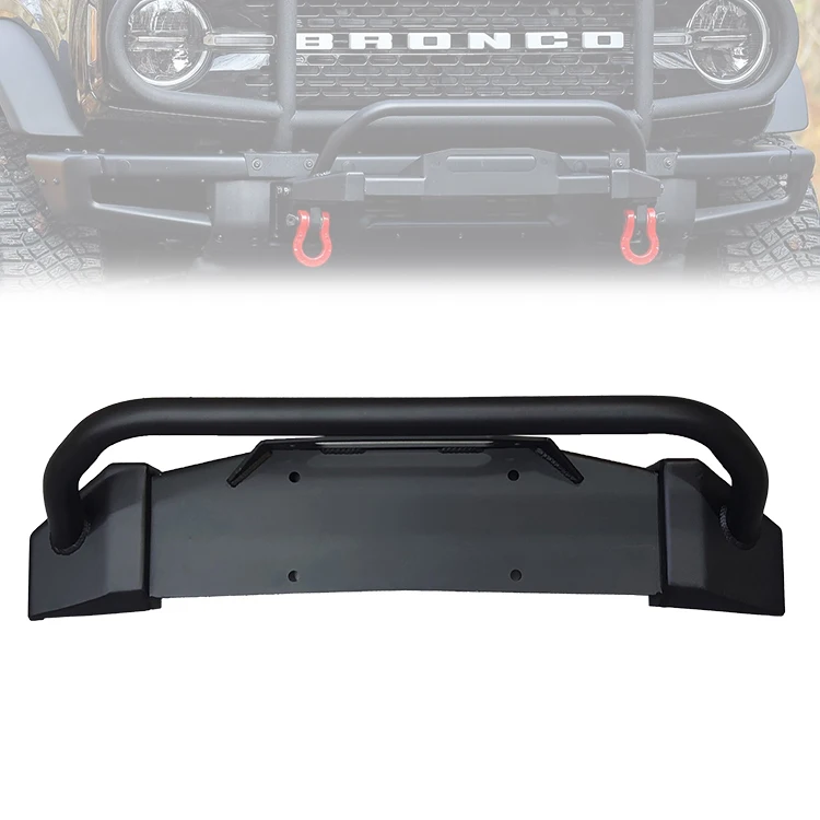 

Carbon Steel Winch Plate with Bull Bar for Ford Bronco 2021+ 2/4 Door