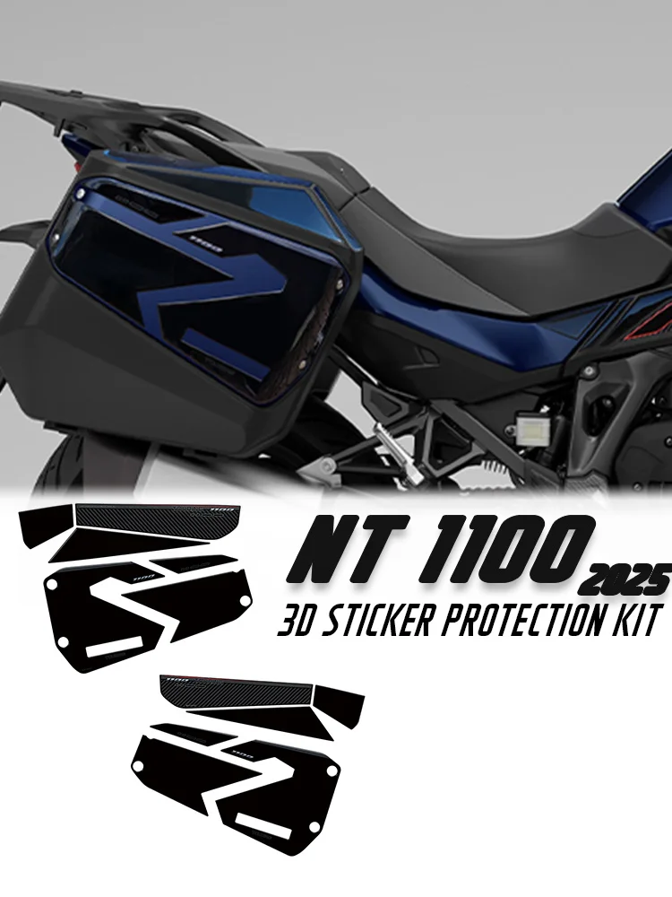 Kit de Protection des bagages pour accessoires de moto NT 1100 NT1100 2025, résine époxy 3D, étiquette étanche, décoration