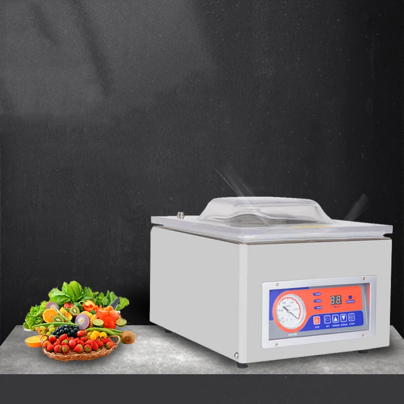 

Vacuum Sealing Machine Commercial Full Automatic Kitchen Storage Packaging Dry Wet Moist Modes Dual-use Household Food Electric