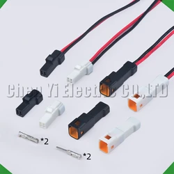 2 Pin Auto Waterproof Electronic Connector Wire Harness Butt Plug 02R-JWPF-VSLE-S 02T-JWPF-VSLE-S JWPF-VSLE-D
