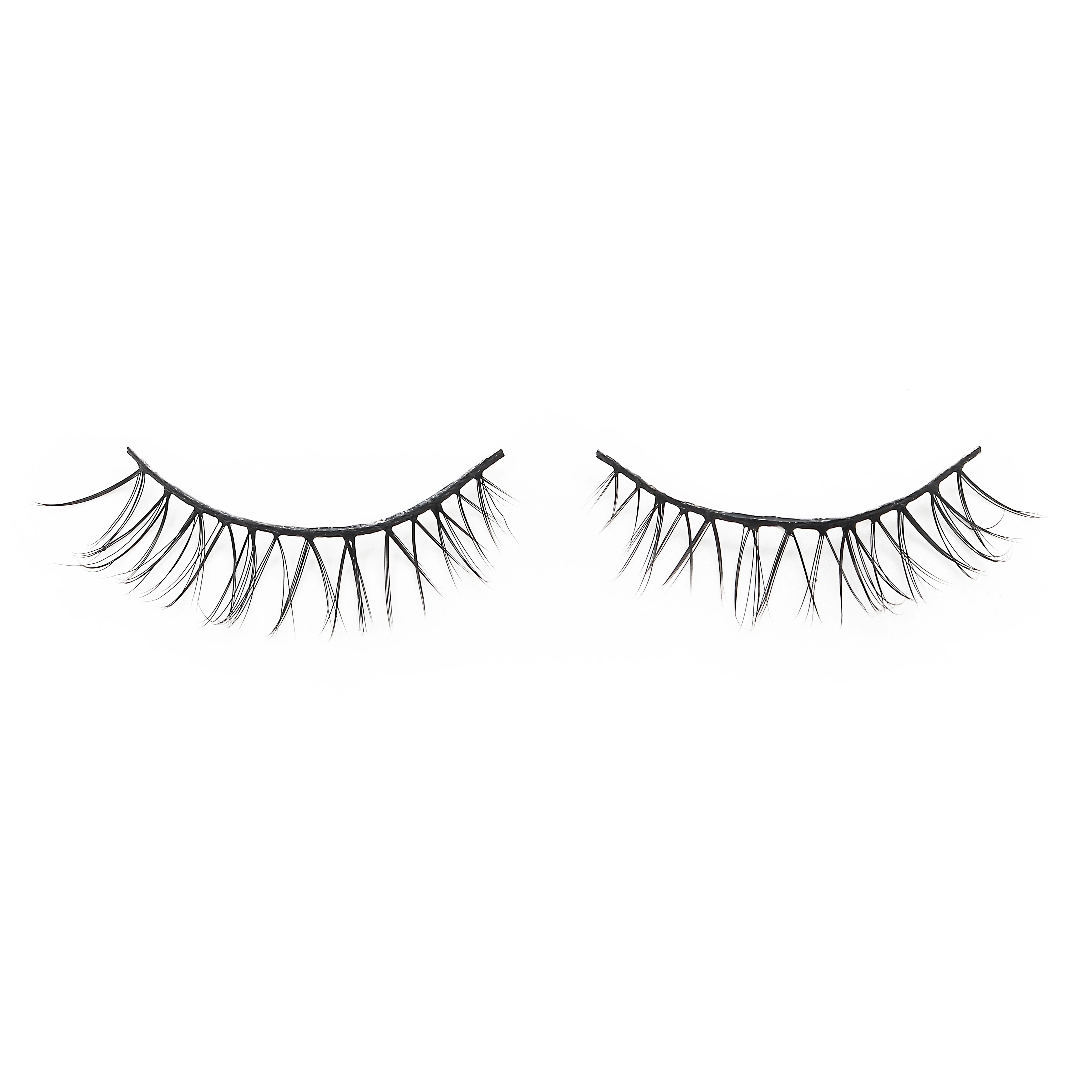 DINGSEN Gefälschte Wimpern, Anime-Wimpern, 5 Paar kleine Teufel-Wimpern, natürliches tägliches Make-up, Manga-Wimpern, transparente Band-Wimpern – Detail 24