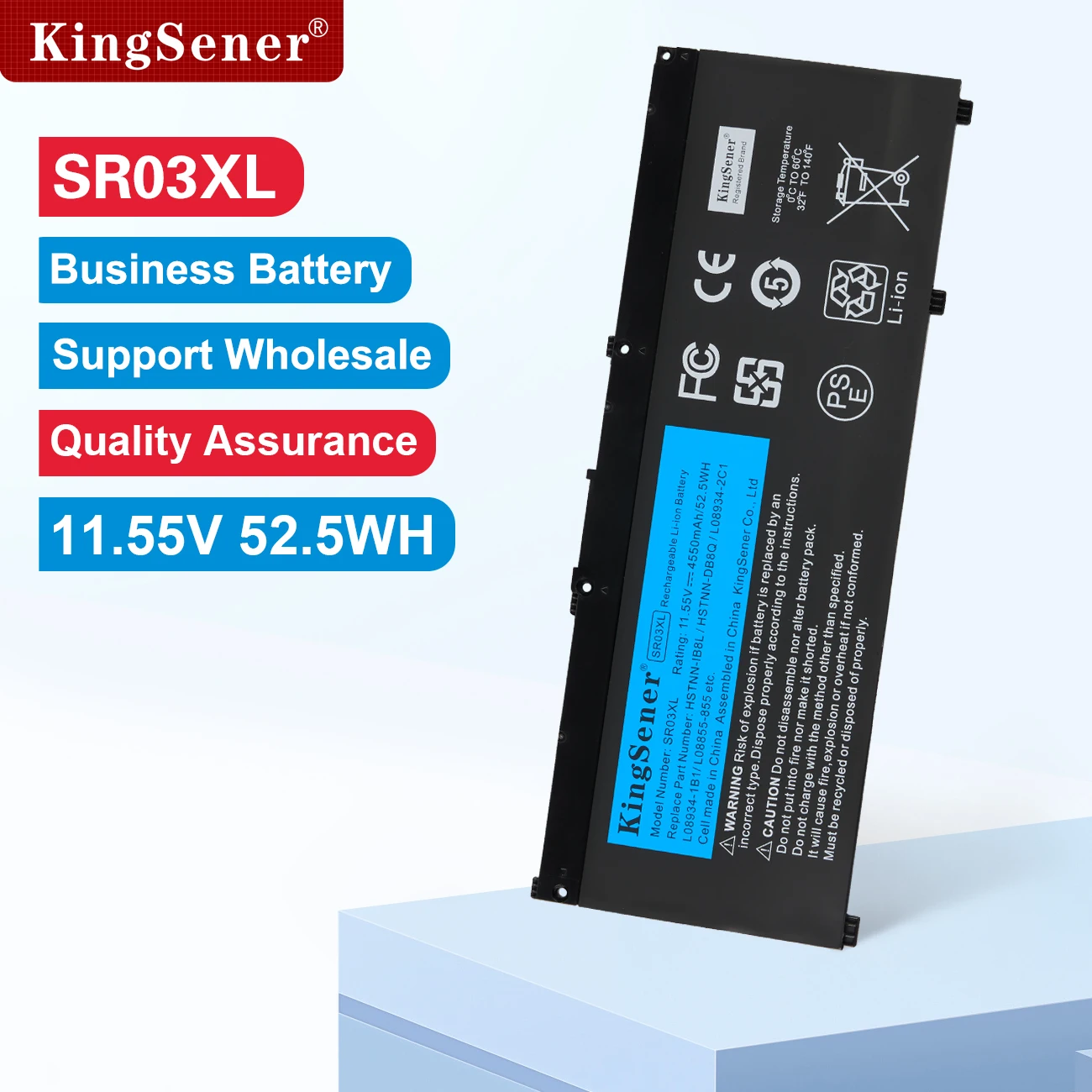 

Аккумулятор KingSener SR03XL для HP OMEN 15-CE 17-CB0052TX Pavilion Gaming 15-CX0096TX CX0006NT