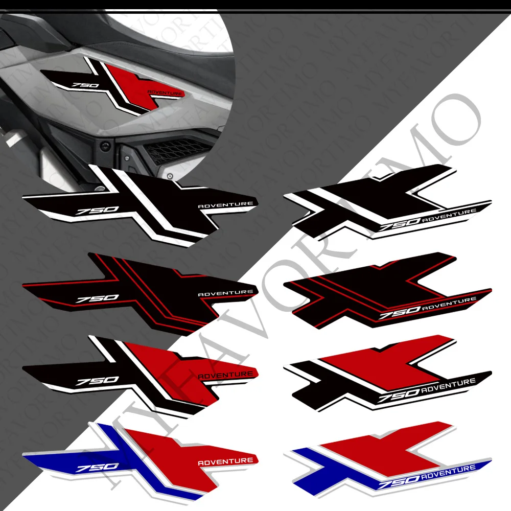 

For Honda X-ADV XADV X ADV 750 Protector Tank Pad Kit Knee Wheel Stickers Decals Body Fender Shell 2021 - 2024