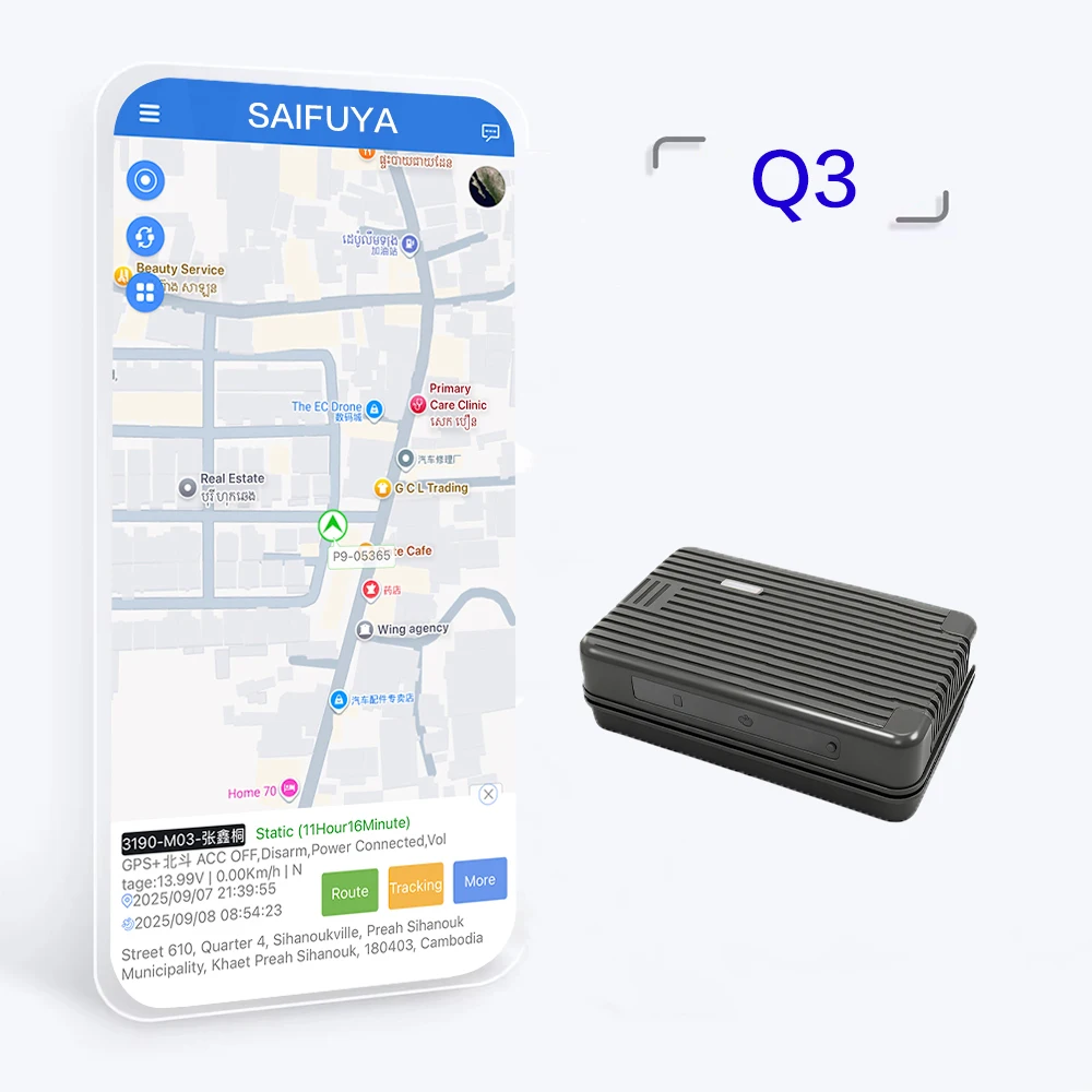 Gps Positioning Tracker Car Motorcycle Positioning Tracker Mini Vehicle Anti-Theft Positioning Device Wireless 4g