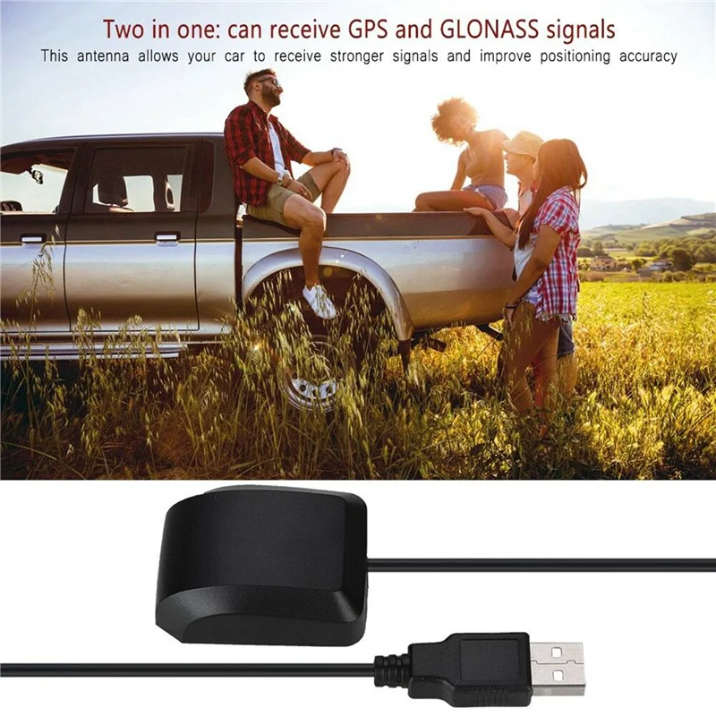 

【NEW】4X Gps Glonass Antenna Signal Booster Receiver Repeater For Phone Car Navigation