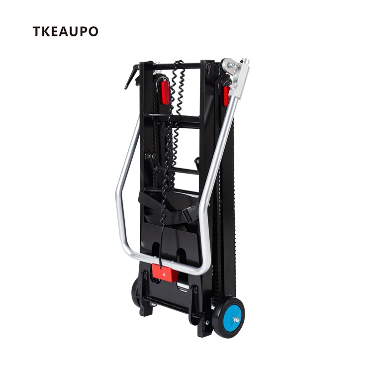 Hand Carts Electric Hand Cart Foldable Hand Cart Trailer Dolly Electric Power3600 for Moving up and Down Stairs