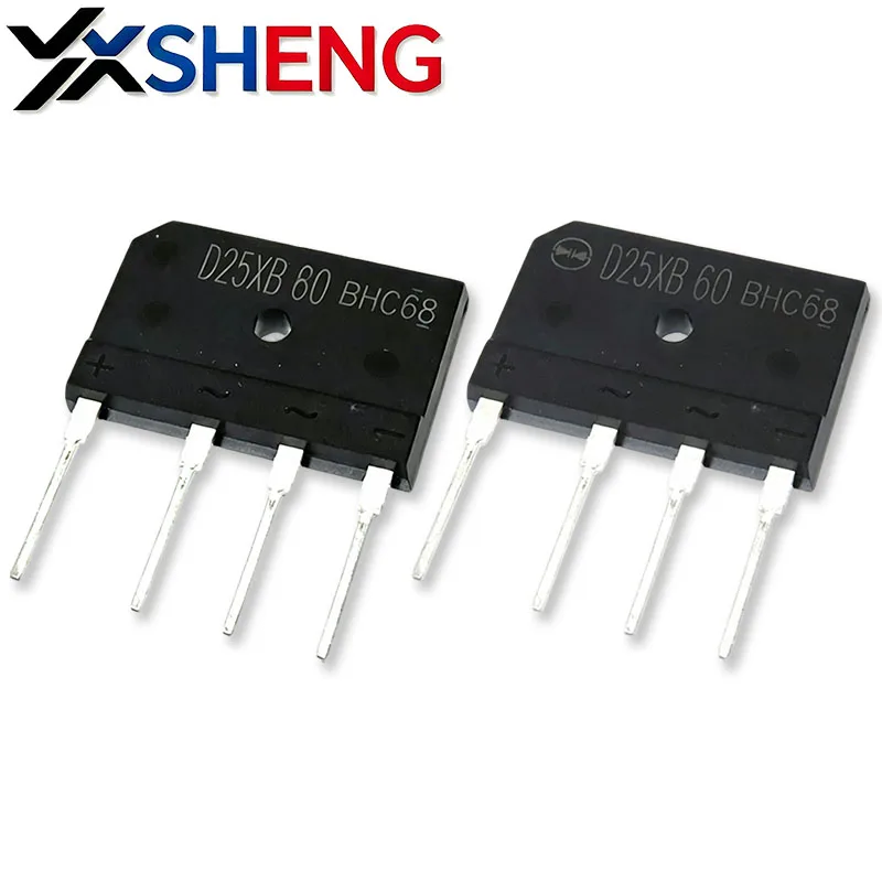 10PCS D25XB80 D25SBA80 ZIP 25A 800V Bridge Rectifier Electromagnetic Furnace New Original
