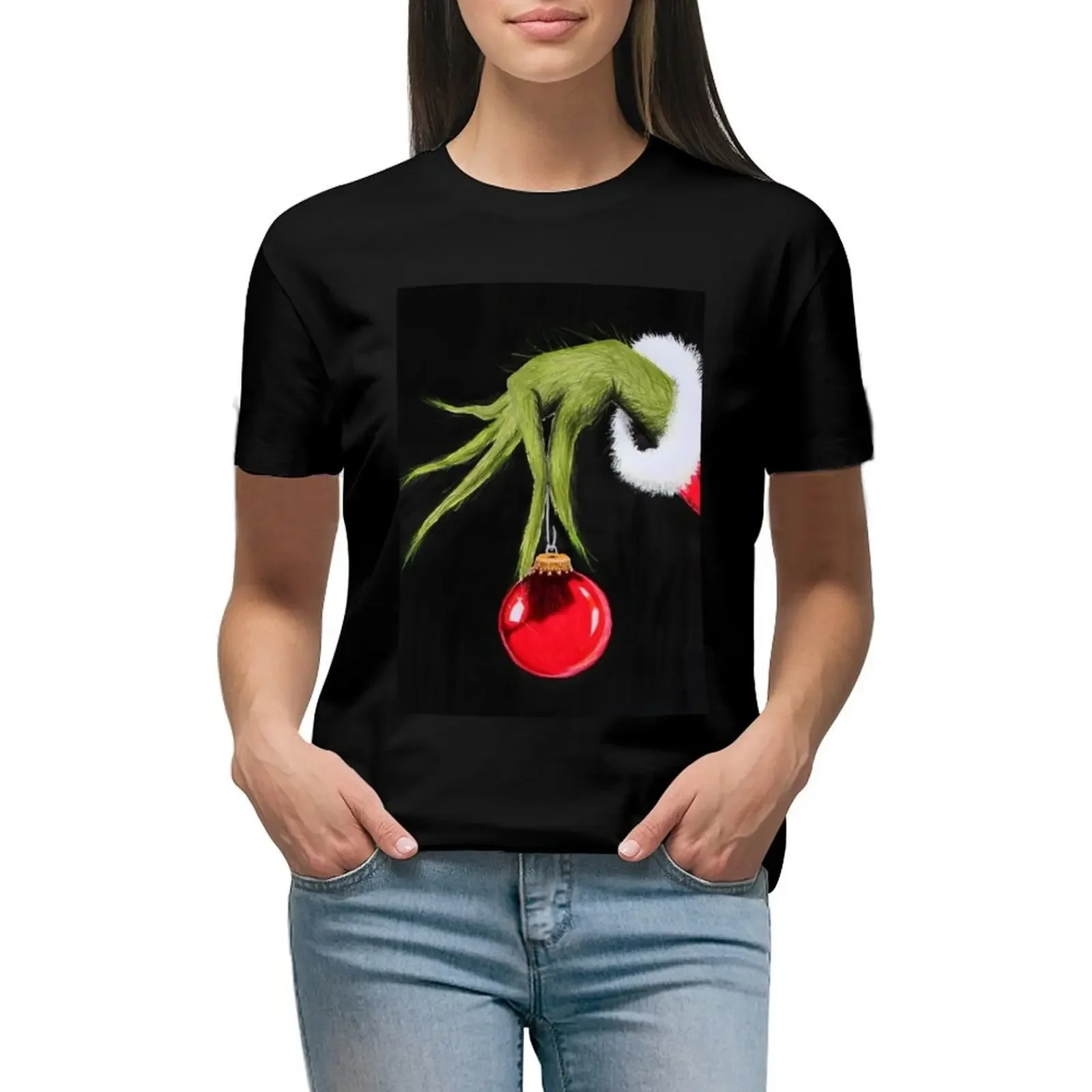 

Who stole Christmas T-Shirt aesthetic clothes summer clothes t-shirt dress for Women sexy