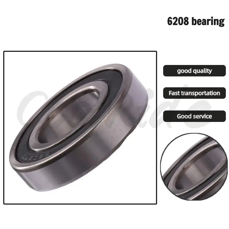 

Дешевый подшипник 6208 40x80x18мм, высококачественный, 2RS ZZ Open, для домашнего ремонта и фиксации двигателей, бесплатная доставка, низкий уровень шума, прочный, стальной