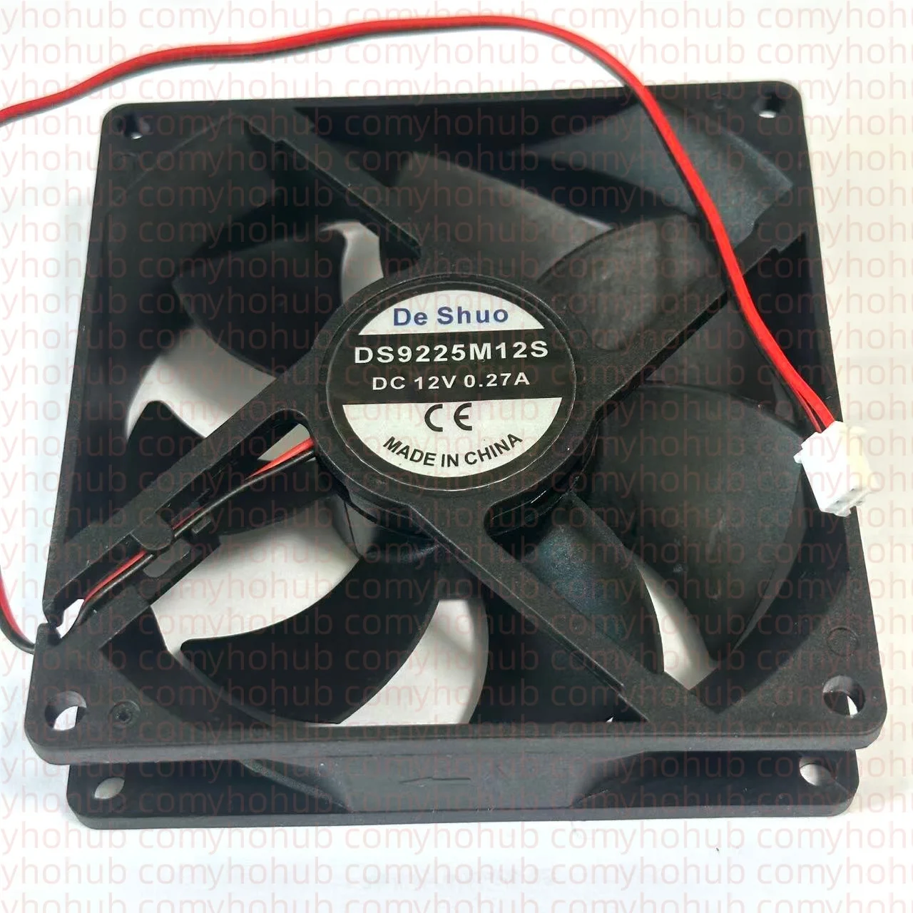 DS9225M12S DC 12V 0.27A 90x90x25mm 2-Wire Server Cooling Fan