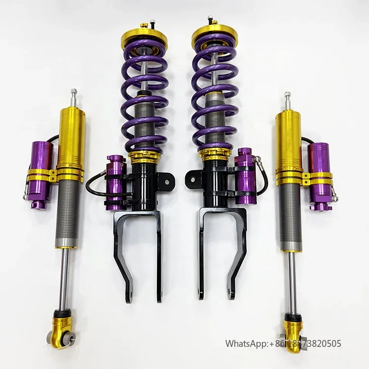 High performance racing model Y nitrogen adjustable shock absorber  suspension kit